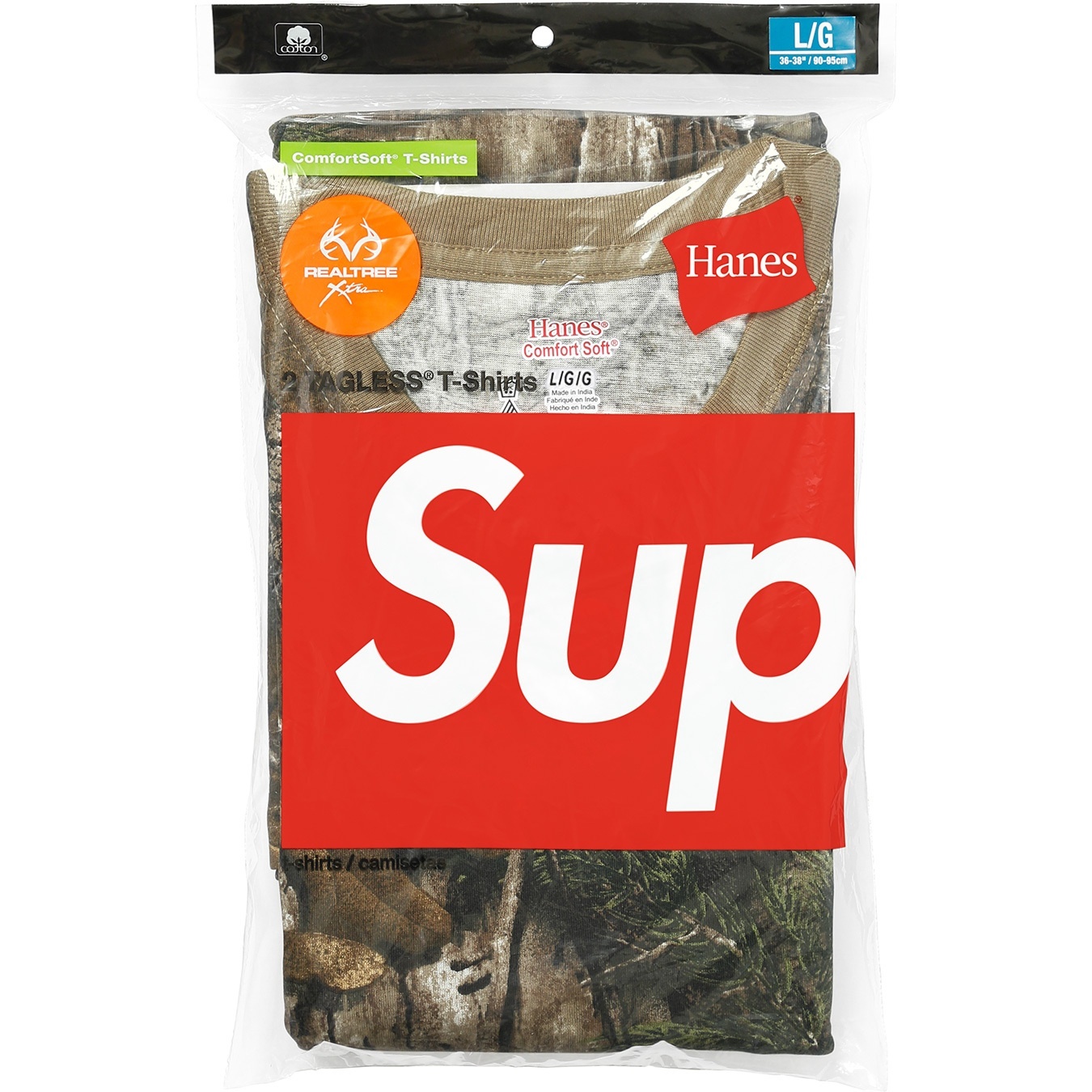 Supreme®/Hanes® Realtree® Tagless Tees (2 Pack) view 3